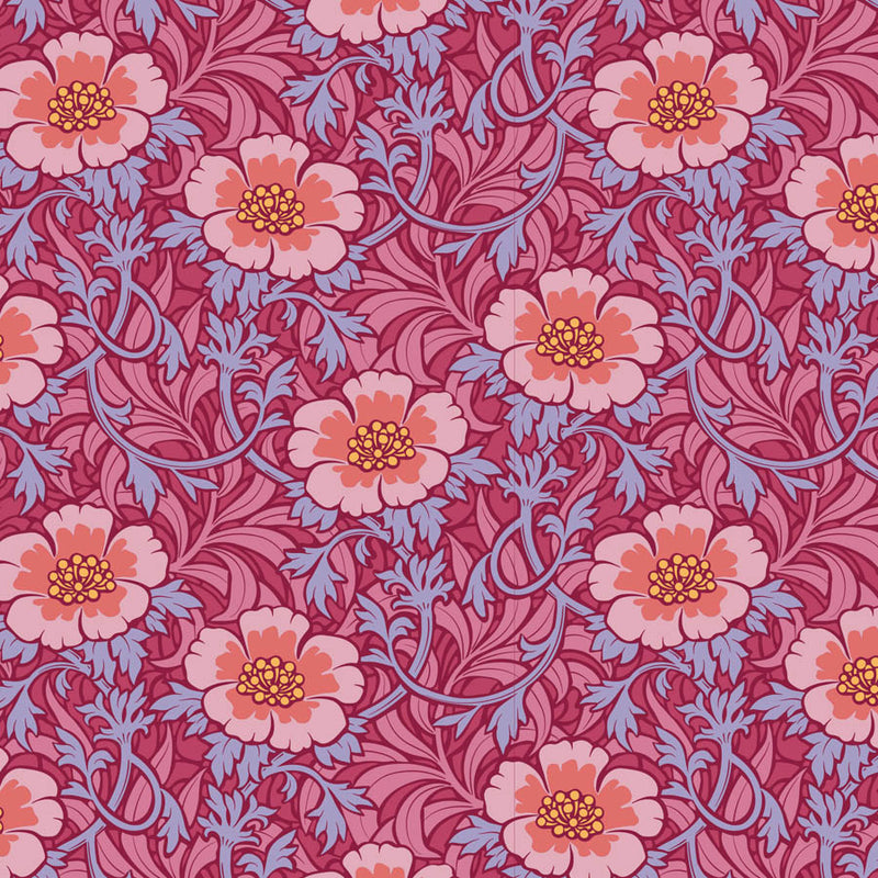 Hibernation - Winter Rose Hibiscus - Tilda