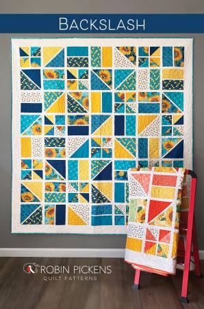 Backslash Quilt Pattern - Robin Pickens - Hummingbird Lane Fabrics and Notions