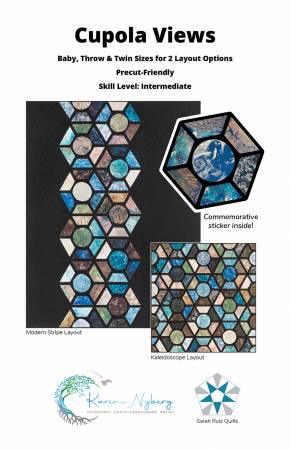 Cupola Views Quilt Pattern - Karen Nyberg Designs - Hummingbird Lane Fabrics and Notions