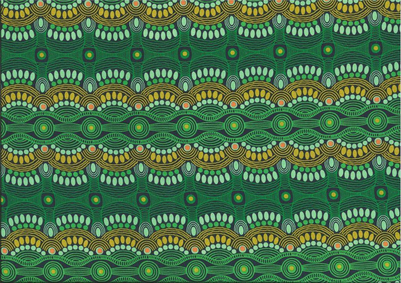 Desert Flora - Green - Roseanne Ellis - Hummingbird Lane Fabrics and Notions