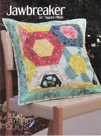 Jawbreaker Pillow Pattern - Jaybird Quilts - Hummingbird Lane Fabrics and Notions