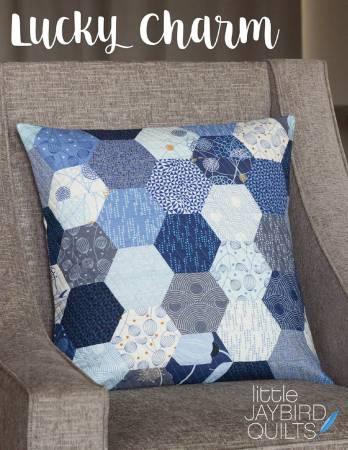 Lucky Charm Pillow Pattern - Jaybird Quilts - Hummingbird Lane Fabrics and Notions