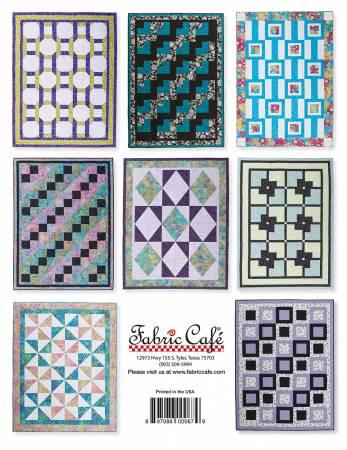 Modern Views With 3 Yard Quilts Pattern Book - Donna Robertson - Fabrics Cafe - Hummingbird Lane Fabrics and Notions