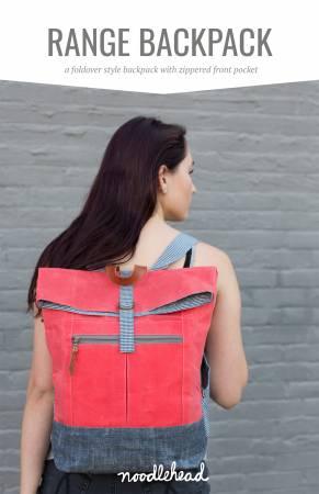 Noodlehead - Range Backpack Pattern - Anna Graham - Hummingbird Lane Fabrics and Notions