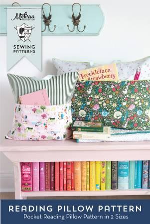 Reading Pillow Pattern - Melissa Mortenson - Hummingbird Lane Fabrics and Notions