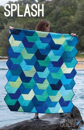 Splash Quilt Pattern - Jaybird Quilts - Hummingbird Lane Fabrics and Notions