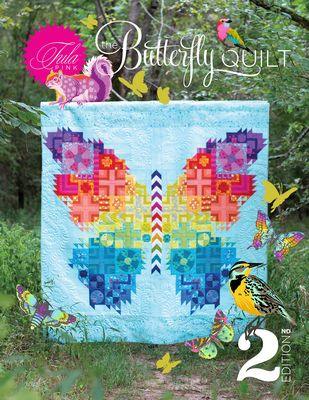 The Butterfly Quilt Pattern 2nd Edition - Tula Pink - Hummingbird Lane Fabrics and Notions